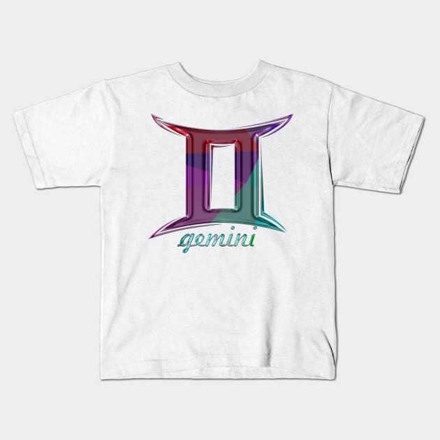 New zodiac design - Gemini Kids T-Shirt by INDONESIA68